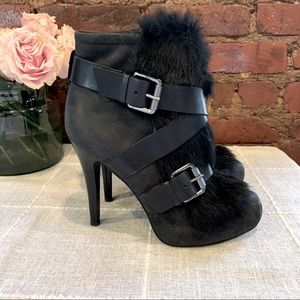 Ash Fur Booties